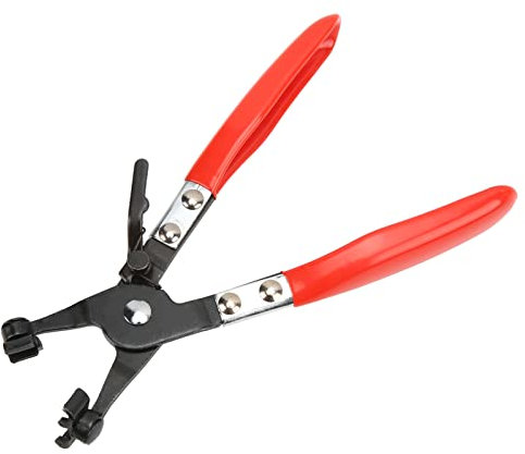 Professional Hose Clamp Pliers Repair Tool Hose Clamp Plier 8.6in 21.8cm Long Swivel 3 Jaw PVC Handle Rustproof Heavy Duty Repairing Tool