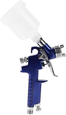 Pistola Pulverizadora Neumática Pistola Pulverizadora para Pintar Coches H 2000A Boquilla Profesional de 0,8 Mm Pistola Pulverizadora Neumática de 125 Ml para Reparación de (H-2000A 1,0 mm)