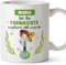 Mugffins Tazza Personalizzata in ceramica per FARMACISTA donna 11 oz / 350 ml - In italiano - Sei migliore del mondo - Idea regalo per compleanno, anniversario, natale, laurea
