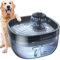 FEELNEEDY 7L Fontaine à Eau pour Chat et Chien avec 2 Filtres, Distributeur Eau Chat avec Pompe Ultra Silencieuse pour Plusieurs Chats, Chiens, Animaux De Compagnie
