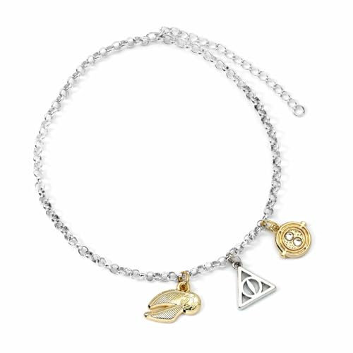 Harry Potter Symbols Frauen Armband multicolor Zinklegierung Fan-Merch, Filme, Goldener Schnatz