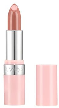 Avon HYDRAMATIC SHINE Lippenstift - Soft Nude - Glänzender Lippenstift mit Hyaluronkern, Feuchtigkeit und Schutz vor Austrocknen