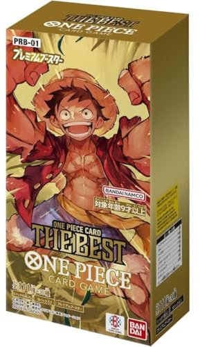One Piece - The Best Premium Booster Display - PRB01 - JAPANISCH - 10 Booster mit a 6 Karten + Heartforcards® Versandschutz