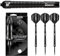 Harrows SUPERGRIP Black Edition Dartset mit 90% Wolframstahlspitze. Erhältlich in 21 g, 22 g, 23 g, 24 g, 25 g, 26 g, 28 g und 30 g – inklusive Supergrip-Schäften und Supergrip-Flights (22 Grams)