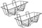 Gogogmee 2pezzi Portavasi Da Balcone Ferro Supporto Per Piante Sospese Con Design Elegante Per Ringhiera E Balcone Per Fioriere Appese E Cestini Di Fiori