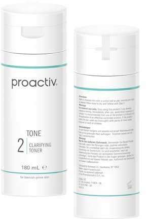 Proactiv Solution Clarifying Toner 180 ml - Belebendes und ausgleichendes Gesichtswasser mit Glykolsäure & Aloe Vera