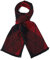 sy soul young Herren Herbst Baumwolle kariert Schal- Winter Jungen Warm Lange Scarf mit Luxuriöse eschenkbox(Roter schwarzer Diamant)