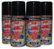 4X BH Black Glitter Spray Paint, Interior & Exterior, For Wood, Metal, Plastic, Ceramics & Ornaments, DIY, Art and Craft, Multi purpose Pack of 4