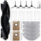Jegehoyo Kit d'accessoires pour Tapo RV20 Max Plus/Tapo RV20 Max/Tapo RV30 Max Plus/Tapo RV30 Max aspirateur robot