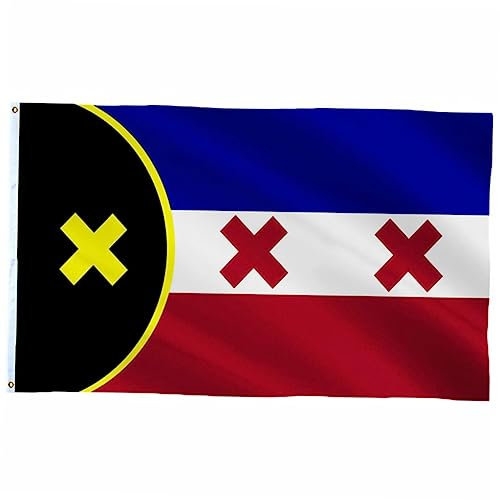 Milisten 3 Stck. Manberg Flagge Polyester Fahne Digitaldruck für Club Events und Festivals und Wiederverwendbar Dekoration für Garten und Partys