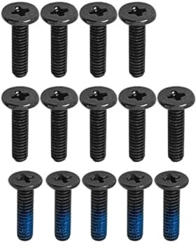 JINTAI Viti Viti Base Viti Notebook per ASUS ROG Zephyrus Duo 15 SE GX551 GX551QM GX551QR GX551QS Nero