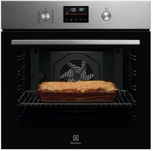 LOF4P46TX Einbau-Backofen Umluft Multifunktionsbackofen 72 Liter Energieklasse A+