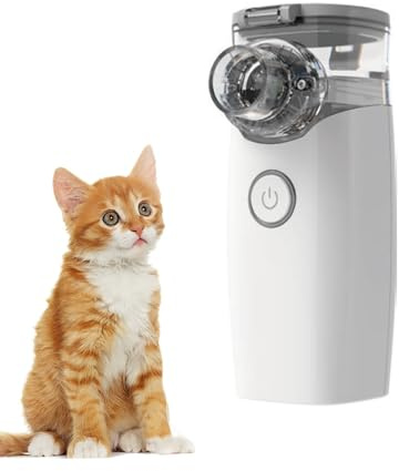 Nebuliser Machine for Pet Cats And Dogs Rechargeable Portable Nebuliser | Handheld Inhaler Easy to Use & Clean,Spray Nebuliser