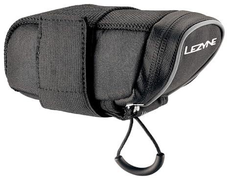 Lezyne Sattel Trainer Laufradtasche Satteltasche Micro Caddy, Schwarz, 45.5 x 34.0 x 26.5 cm, 0.23 Liter, 1-SB-CADDY-V1MCS04