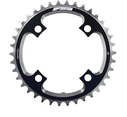 FSA Unisex-Adult 421587001 Corona DH/BMX CNC 104x34T(3mm), schwarz, 104 mm