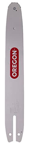 Oregon Barra di Guida per Motosega con Lama Reversibile da 14 (35 cm) Supporto Motore A041, Passo a Basso Profilo da 3/8, Calibro 1,1 mm, Compatibile con Makita, Bosch, Worx e altro