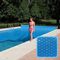 Linxor - Bâche à Bulles, Couverture Solaire découpable pour Piscine enterrée ou Hors Sol - 4 x 4 m - 300 microns - Bleu - Plusieurs Tailles Disponibles