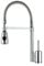Nobili - miscelatore orientabile Billy doccetta monocomado inox