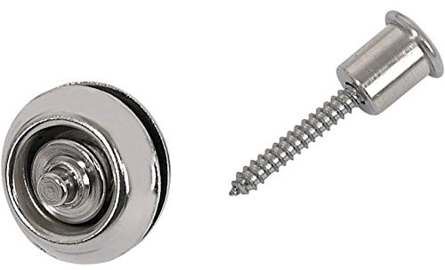 Jim Dunlop Straplock Flush Set - Nickel