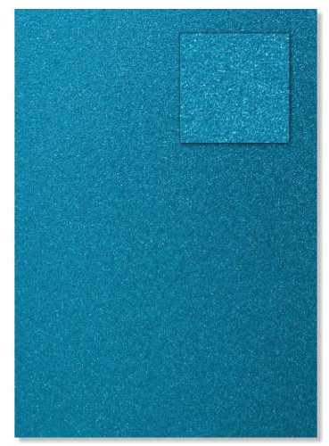 HEYDA GlitterkartonA4 200g türkis