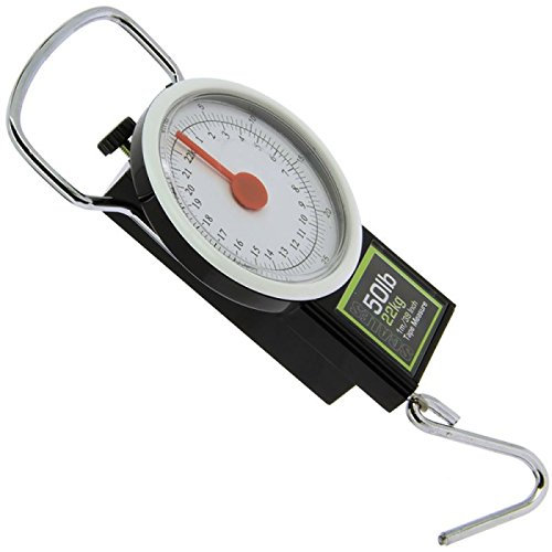 ELKO-2000 Federzugwaage Angelwaage Fischwaage bis 22Kg mit Maßband