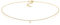 Elli Halskette Damen Choker Basic Geo mit Mondstein in 925 Sterling Silber Vergoldet
