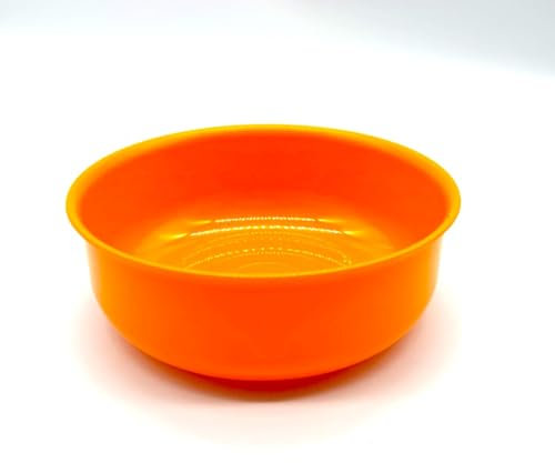 Kimmel Bol de 17 cm - Couleur : orange - En plastique - Réutilisable