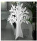 Lupia - Scultura Creativa, Decorazione o espositore Porta Gioielli, Tableau Mariage Albero Bianco 34x50 cm