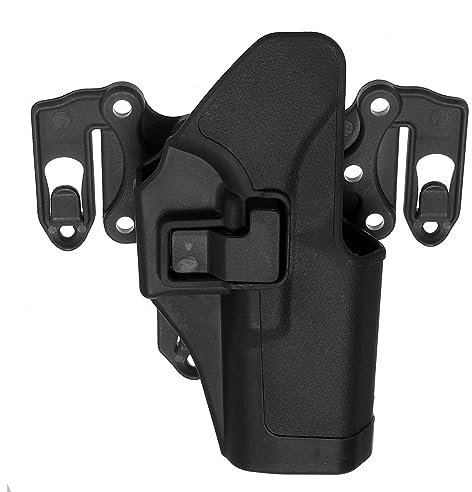 MASUNN Funda De Cinturón De Mano Derecha Con Plataforma Molle Para Glock 17 18 19 22 23 31 - Negro