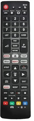 Remplacement telecommande LG pour telecommande Universelle LG LCD TV LED 32LH604V 40UH630V 43UH610V 55UH605V 50UH635V 65UH625V
