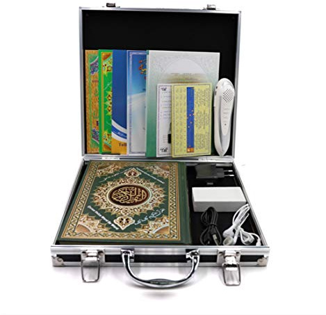 Ramadan Digitaler Stift Koran-Stift mit Wort-für-Wort-Funktion für Kinder und Arabischlerner mit Download in exklusiver Metallbox
