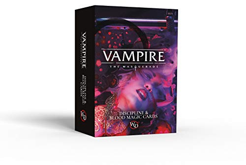 Vampire: The Masquerade, Discipline and Blood Magic Card Deck - EN