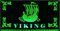 LED Schild Viking 60cmx30cm ✓ Leuchtschild ✓ beleuchtetes Schild ✓ RGB Farben ✓ Edles Rückwand-Schild als Truck-Accessoire | Beleuchtetes Viking Schiff (USB-Anschluss)
