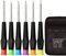 LIFEGOO Precision Screwdriver Set, Triangle Head Screwdriver Set Tool Kit Fix Electronic Toys riangle Screws Driver for Thomas Mc Donald's Toy Repair & Battery Replacement with Carrying Pouch