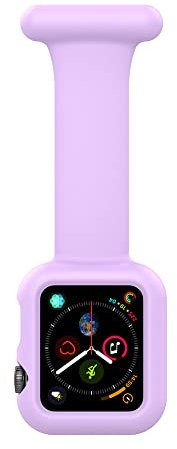 SDEQA Kompatibel Mit Apple Watch Series SE/7/6/5/4/3/2/1 Silikon-Anstecker, All-In-One-Ersatzbänder Aus Weichem Silikon, Für Krankenschwestern, Ärzte, Gesundheitswesen,E,38/40/41mm