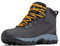 Columbia Newton Ridge WP Omni-Heat II wasserdichte Wanderstiefel für Herren, Grau (Dark Grey x Raw Honey), 47 EU