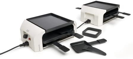 Raclette + Pizza Grill Set in Weiss von Stöckli