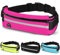 DORNNA® Marsupio Running, Marsupio da Corsa Impermeabile per Uomo e Donna, per Escursioni, Fitness, Viaggi, Corsa, Pocking, Accessori, Cintura Elastica. (Rosa)