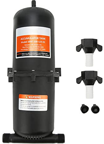 Bomba de Agua del Tanque Acumulador, Tanque de Presión de 1L RV Presión Constante Amortiguación Fuerte Flujo de Agua Suave para Barcos de Estabilización de Presión de Yates