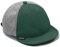 CLAPE Herren Cap Kurzer Schirm Mesh Baseball Cap Atmungsaktiv Basecap Sommer Sport Cappy Low Profile Trucker Cap Schnelltrocknend Running Hat Green ASB01