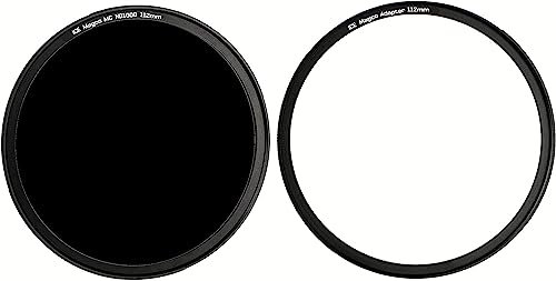 ICE Magco ND1000 Graufilter, magnetisch, 112 mm, 10 Blendenstufen, ND, optisches Glas, inkl. Adapter