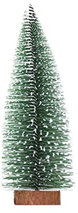 Mini Weihnachtsbaum 15cm/20cm/25cm/30cm Höhen Künstlich Miniatur Tannenbaum Klein Grün Christbaum Tree Weihnachtsdeko Tischdeko (30cm)