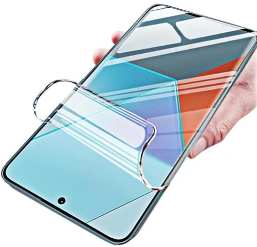 Renwox 2pcs Película hidrogel para Xiaomi Redmi Note 13 4G 6.67 | Protector de pantalla transparente flexible a prueba de explosión de alta sensibilidad huella digital-desbloquear hidráulica
