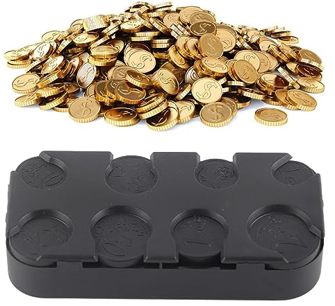 Porte-monnaie Pour Voiture, Porte-monnaie De Voiture, Organisateur De Pièces De Monnaie De Voiture Portable, Distributeur De Pièces De Monnaie Rectangulaire En Euros, Porte-monnaie En Plastique, Boîte