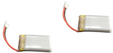 TOYANDONA 2st Quadrocopter Lipo Akku Spielzeug 3,7 v 400 Mah Lipo-akku 3,7 v Lipo-akku Flugzeug Zubehör