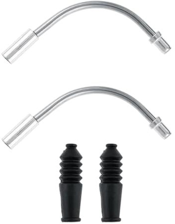 90°Fahrrad Brake Cable,V Brake Kabelführung,Fahrrad Kabelführung,Rostfreier Stahl V Brake Nudeln,Fahrrad V Bremsnudelkabel,Für Fahrrad Radfahren Outdoor Fahrrad Bremse Rohrsplitter,Kiuiom
