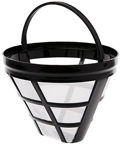 Filtro de Café Reutilizable Permanente de Plástico Con Asa - Lavable, Cesta de Malla Para la Mayoría de Máquinas
