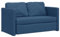 Hommdiy Bodensofa mit Schlaffunktion,klappcouch mit schlaffunktion,Creme 112x174x55 cm Stoff