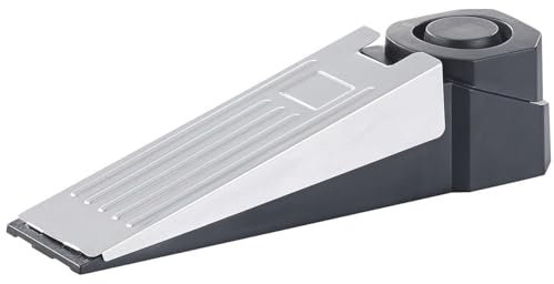 VisorTech Türstopper-Alarmanlage: 4er-Set elektronische 2in1-Türstopper mit Alarm (Elektrischer Alarm, Alarmtürkeil)