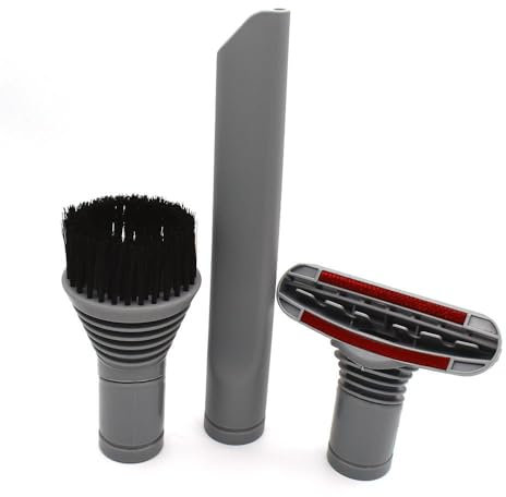 KGA SUPPLIES Vacuum Cleaner Tool Set Kit Compatible with Dyson DC04, DC05, DC07 Crevice, Stair & Dusting Brush